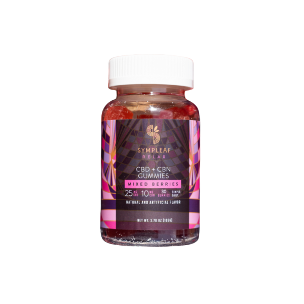25mg CBD + 10mg CBN Gummies - Mixed Berries