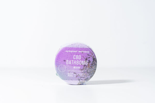 CBD Lavender Bath Bomb Puck - 100mg