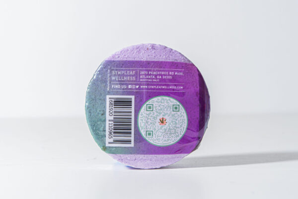 CBD Lavender Bath Bomb Puck - 100mg - Image 9